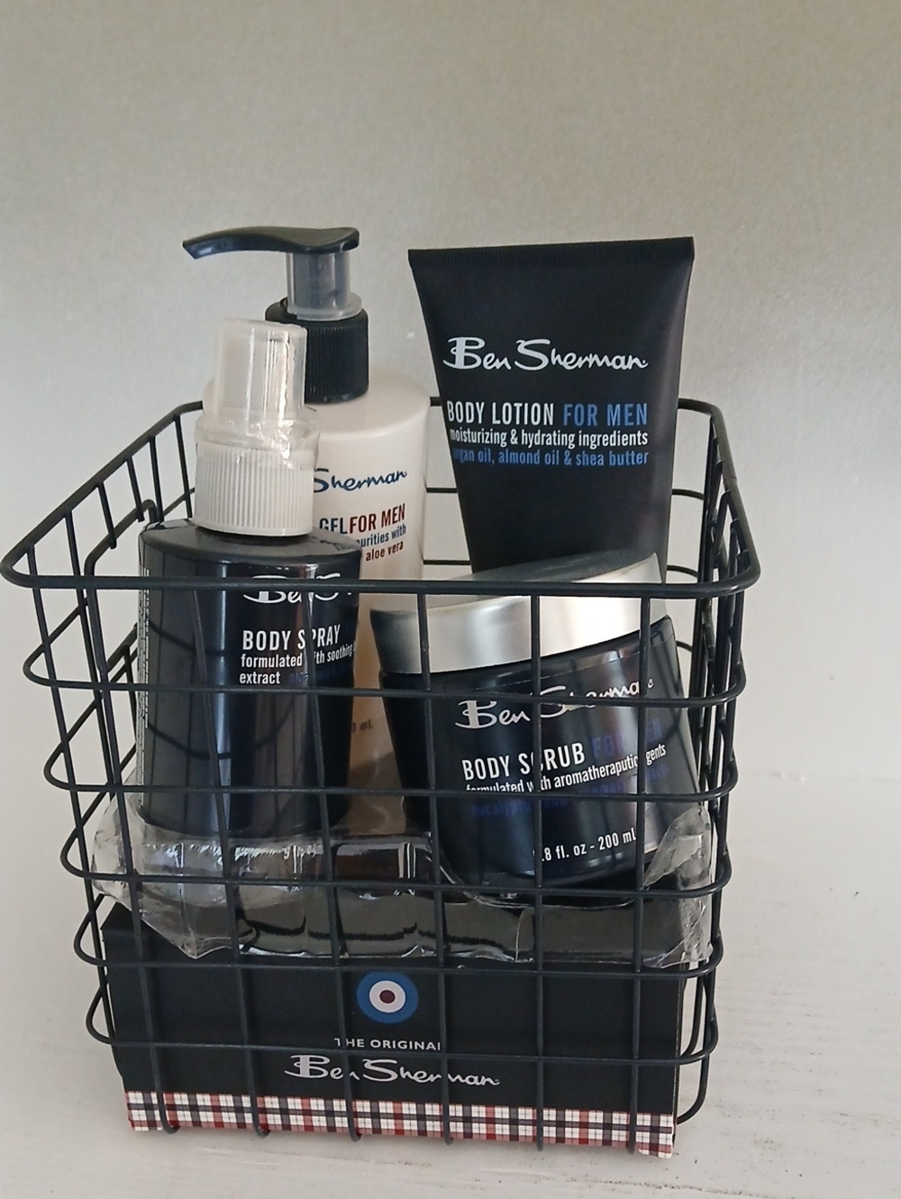 Ben Sherman Black Men's Bath & Body Gift Set